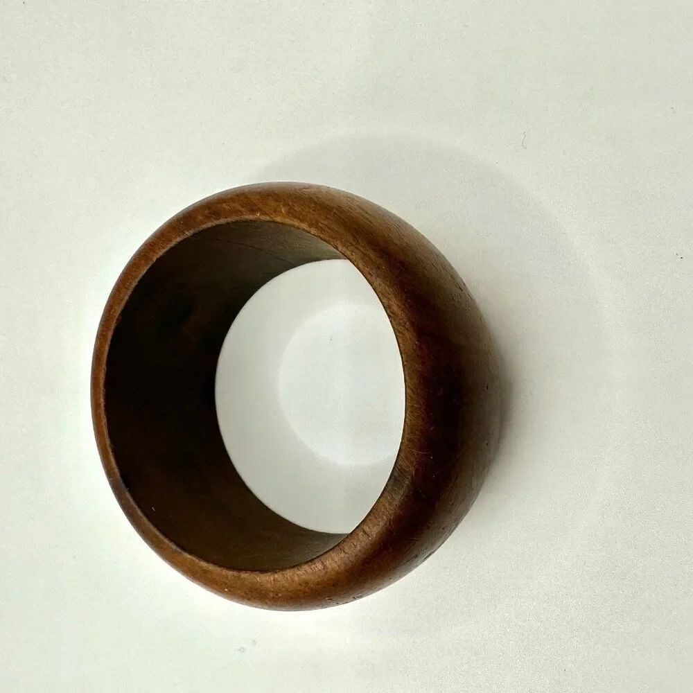 Wooden bangle bracelet - Picture 5 of 6